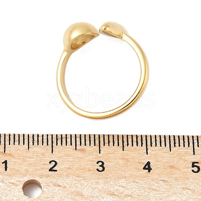 304 Stainless Steel Open Cuff Rings RJEW-S627-01B-G-1