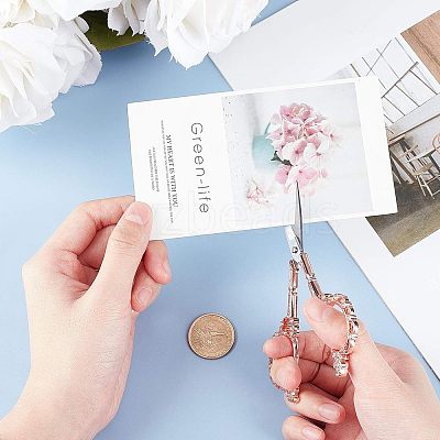 Stainless Steel Sewing Scissors TOOL-WH0018-32RGP-1
