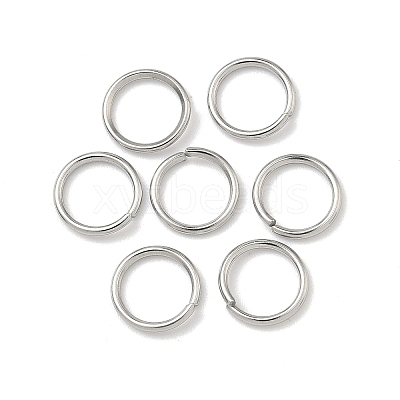 Tarnish Resistant 304 Stainless Steel Open Jump Rings STAS-E067-07-9mm-1
