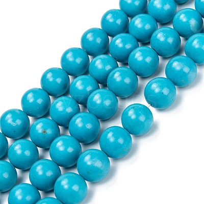 Natural Howlite Beads Strands G-C180-15C-1