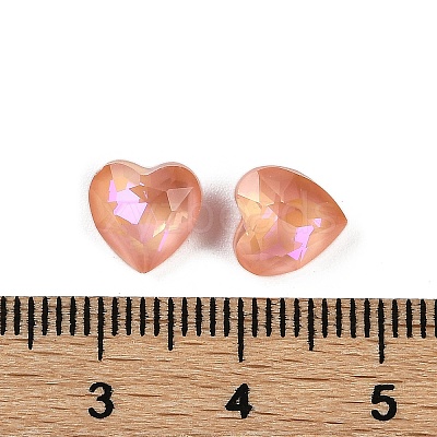 Pointed Back Glass Rhinestone Cabochons GGLA-S003-02C-1