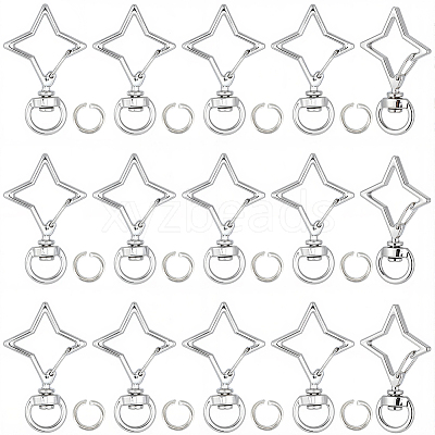 40 Sets Alloy Swivel Clasps FIND-SP0004-33B-1