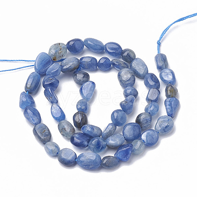 Natural Kyanite/Cyanite/Disthene Beads Strands X-G-S290-01-1