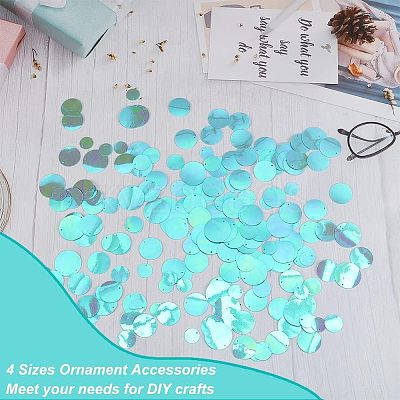 1300Pcs 4 Style Ornament Accessories PVC-OC0001-11B-1