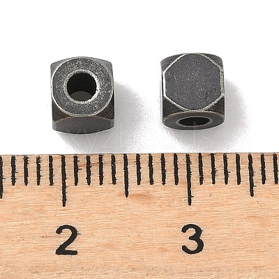 Retro 316 Surgical Stainless Steel Spacer Beads STAS-L307-09AS-02-1
