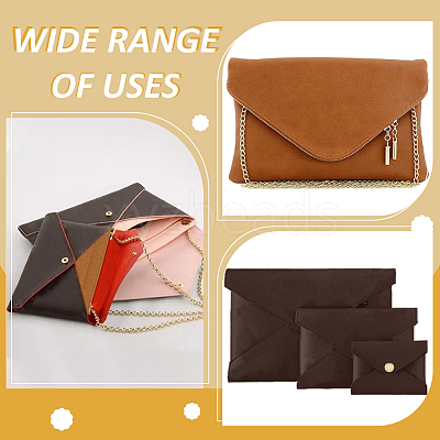 3Pcs 3 Sizes Felt Bag Organizer Inserts FIND-WH0172-16B-1