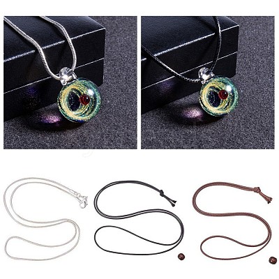DIY Pendant Necklaces Making DIY-BC0010-29B-1