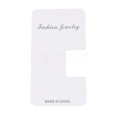 Cardboard Paper Jewelry Display Cards for Hair Clip Storage CDIS-N004-06-1