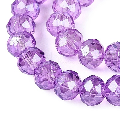 Baking Paint Glass Beads Strands EGLA-Q120-C-A02-1