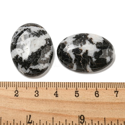 Natural Zebra Jasper Cabochons G-C115-01B-39-1