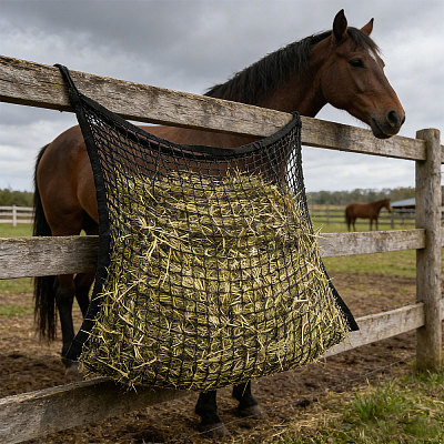 Polyester Feed Hay Mesh Bags ABAG-WH0048-98B-1