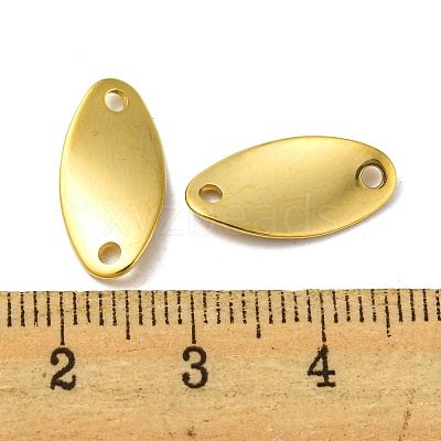 304 Stainless Steel Connector Charms STAS-L022-231G-1