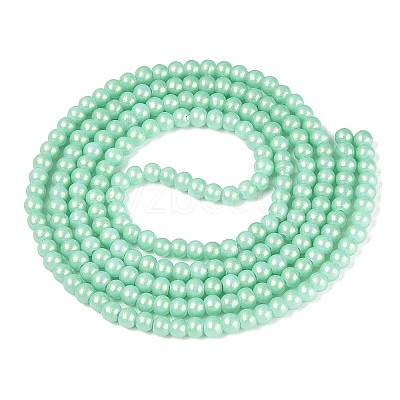 Baking Paint Glass Pearl Beads Strands LS-DGLA-ZX001-05A-08-1