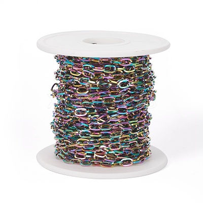 Ion Plating(IP) 304 Stainless Steel Cable Chains CHS-I003-H01-1