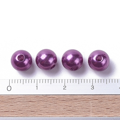 Imitation Pearl Acrylic Beads PL610-05-1