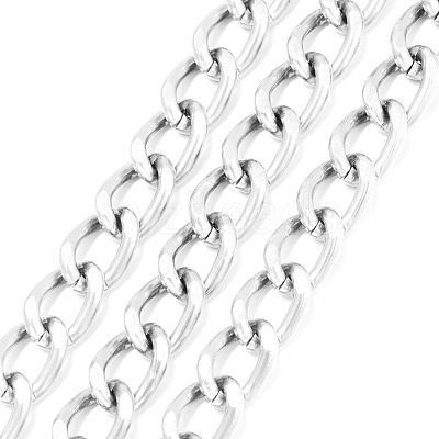 Aluminium Twisted Curb Chains X1-CHA-K001-06S-1