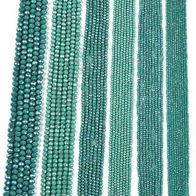 Electroplate Glass Beads Strands LS-EGLA-A044-P3mm-A31-1