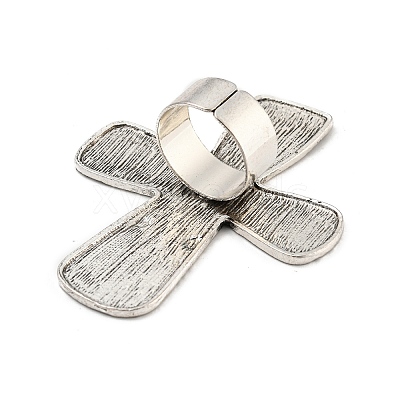 Alloy Adjustable Ring RJEW-K260-01A-P-1
