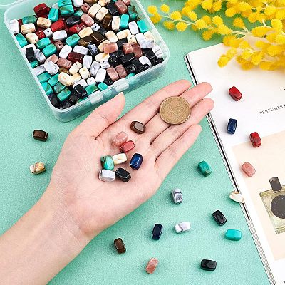 240Pcs 8 Colors Acrylic Beads OACR-NB0001-21-1