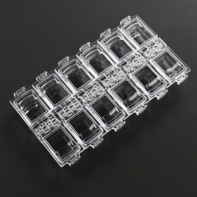 Acrylic Bead Containers PW-WGB13F7-01-1