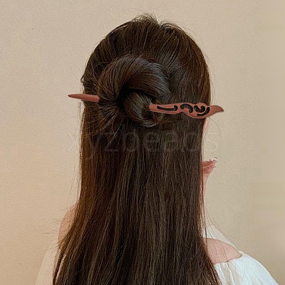 Swartizia Spp Wood Hair Sticks OHAR-Q276-16-1