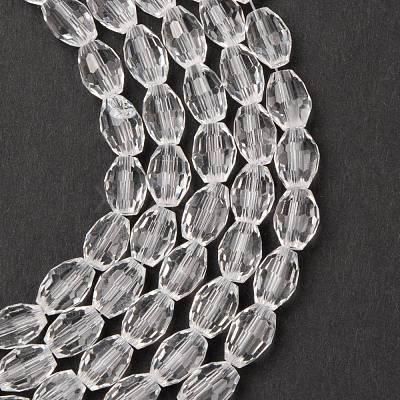 Glass Beads Strands X-GC893Y-14-1