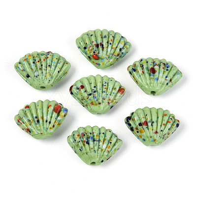 Handmade Lampwork Beads Strands LAMP-T026-03D-1