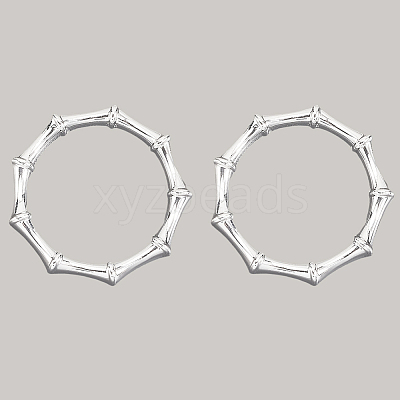 6Pcs Alloy Napkin Rings AJEW-CP0009-05S-1