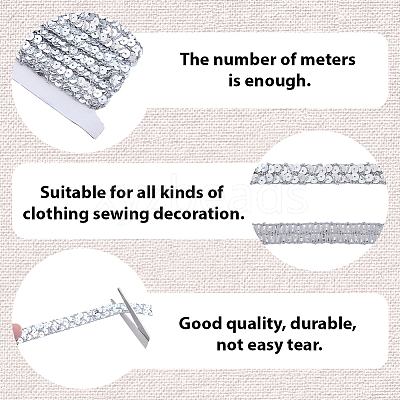Plastic & Polyester Paillette Beads OCOR-WH20016-04I-1