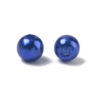 Imitation Pearl Acrylic Beads PL609-21-1