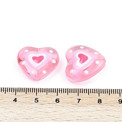 Handmade Lampwork Beads Strands LAMP-R004-06B-03-1