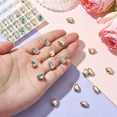 Preciosa® MAXIMA Crystal Sew-On Cups LS-Y-PRC-SD10-00030-200-G-1