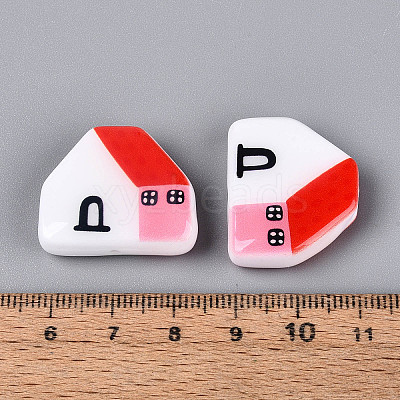 Printed Opaque Resin Beads RESI-N043-09A-01-1