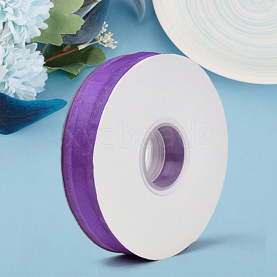 1Roll Solid Color Organza Ribbons ORIB-CY0001-02D-1