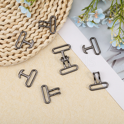 Alloy Snap Lock Clasps FIND-CA0008-42A-B-1