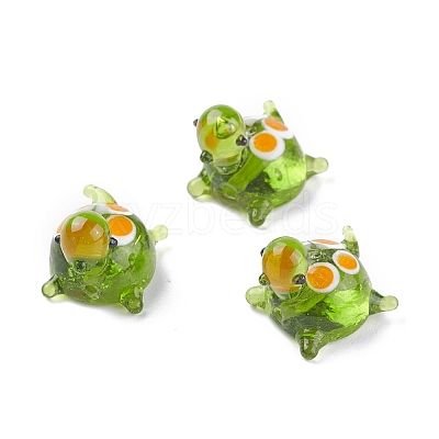 Handmade Lampwork Beads LAMP-D015-03G-1