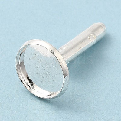 Flat Round Brass Cuff Settings LS-KK-XCP0001-72S-1
