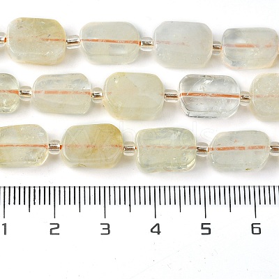 Heated Natural Citrine Beads Strands G-C098-A14-01-1