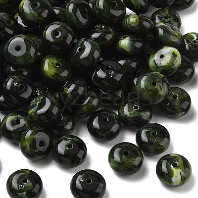 Two Tone Acrylic Beads AC-CBABA33-01R-1