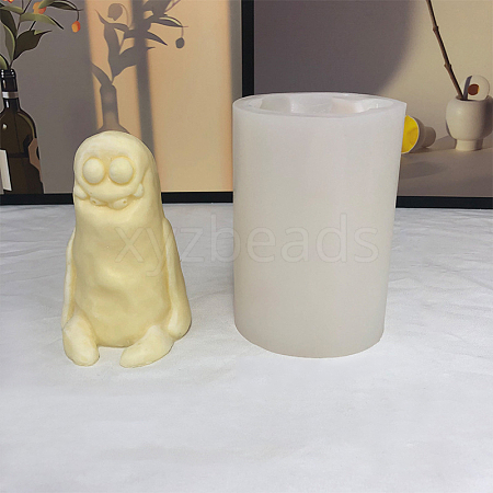 DIY 3D Monster Candle Food Grade Silicone Molds DIY-C058-01B-1