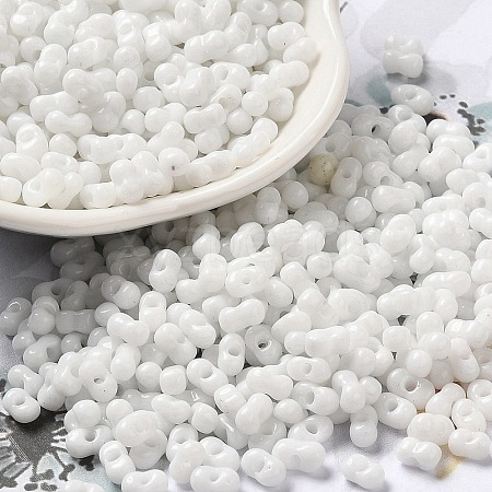 Baking Paint Glass Seed Beads SEED-K009-01A-25-1