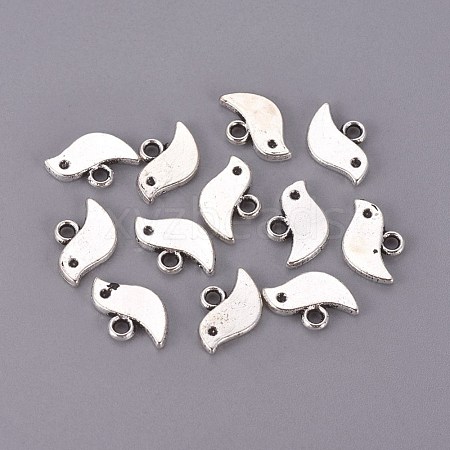 Tibetan Style Alloy Charms TIBEP-A18898-AS-LF-1
