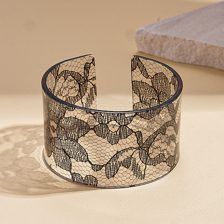 Acrylic Cuff Bangles FS-WG8EDFF-02-1