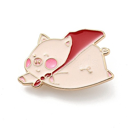 Cute Animal Cartoon Enamel Pin JEWB-R020-01B-1