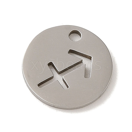 Non-Tarnish 201 Stainless Steel Charms STAS-E217-10P-12-1