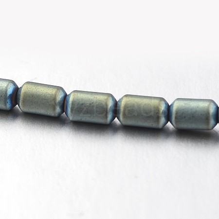 Electroplate Non-magnetic Synthetic Hematite Bead Strands G-F300-39-F07-1