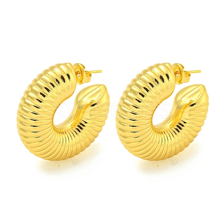 304 Stainless Steel Earrings EJEW-R161-09A-G-1