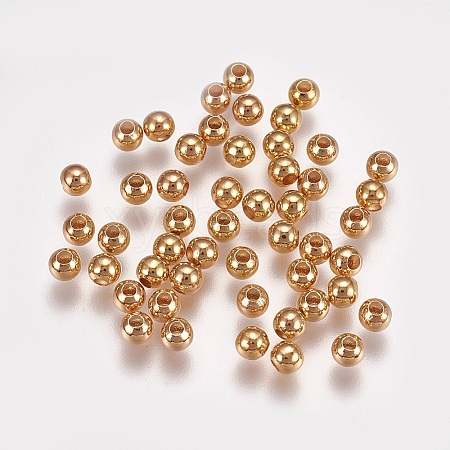 Brass Beads X-KK-Q669-62G-1