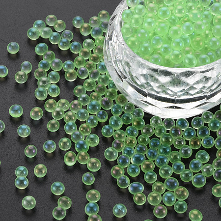 DIY Nail Art Decoration Mini Glass Beads MRMJ-N028-001B-B10-1