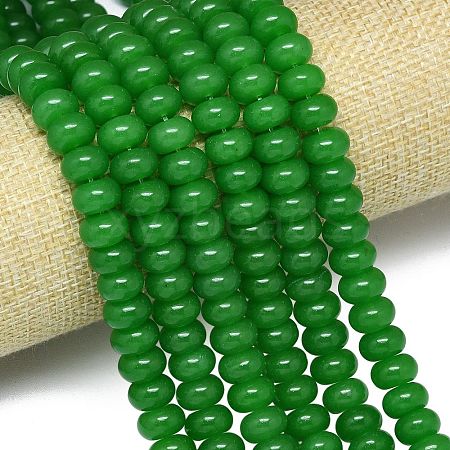 Natural Malaysia Jade Beads Strands G-B165-G01-6x10mm-03-1